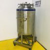 500 Ltr Tetra Pak Stainless Steel Mobile Tanks - Pressure Rated